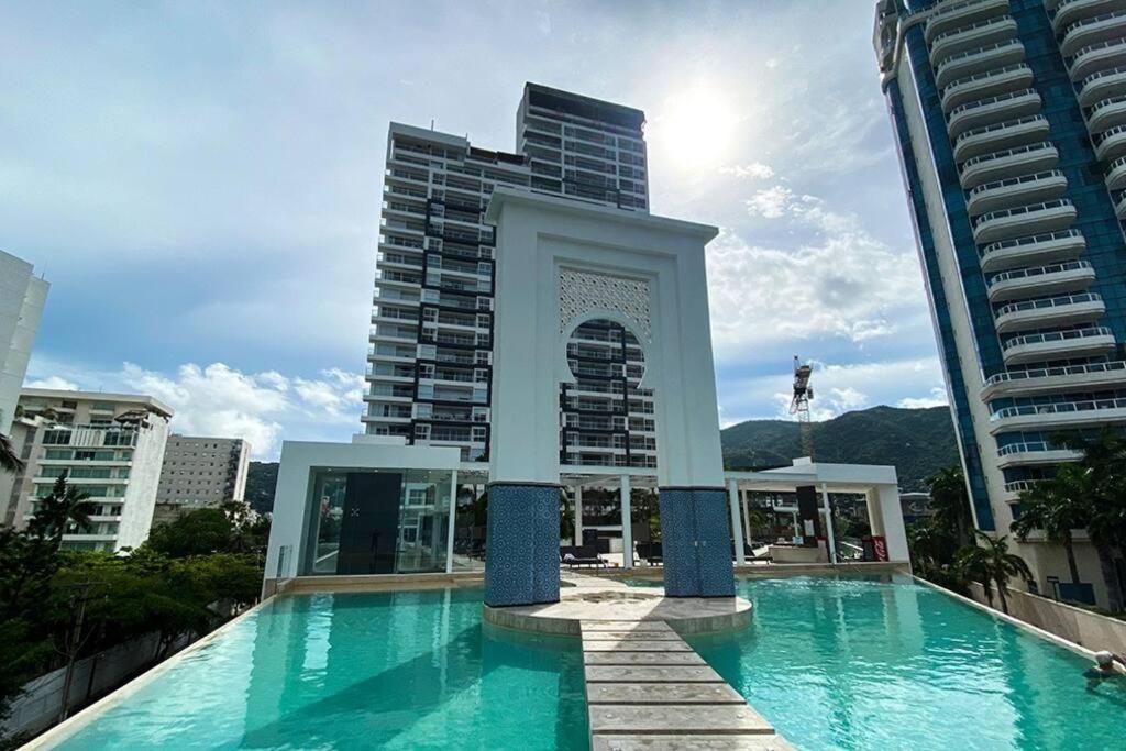Departamento En Acapulco Con Inmejorable Vista Exterior foto